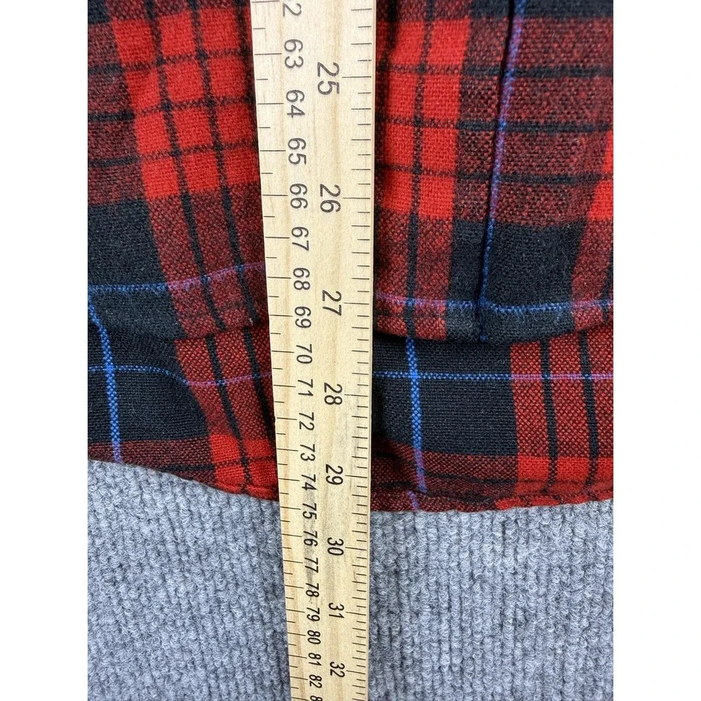 Northwest Territory Shirt Mens XL Red Plaid Flannel‎ Lined Long Sleeve Casual